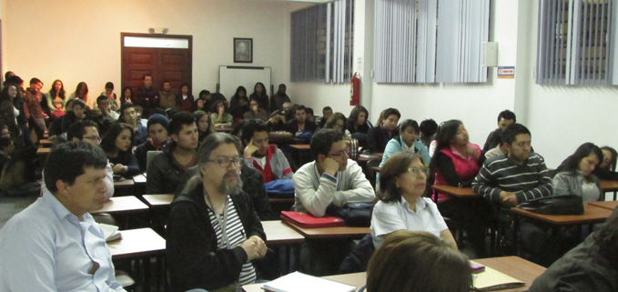 People who attended the talk