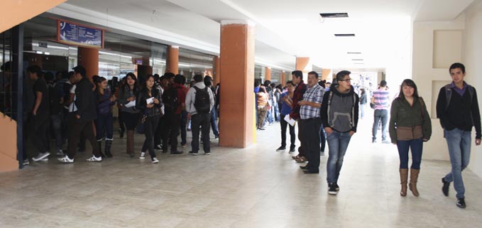 Students at UPS-Cuenca