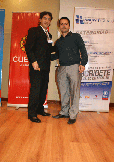 CUENCA: Estudiantes de la UPS ganan premio en concurso Innovatecuador 2012