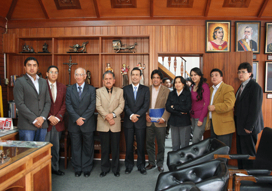 CUENCA: UPS y Casa de la Cultura del Cañar firman convenio interinstitucional