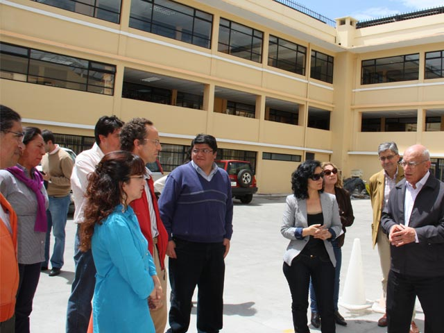 Representantes del Grupo GESPLAN de la Universidad Politécnica de Madrid visitaron la UPS