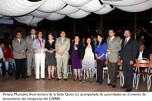 QUITO: Miniportal del CIVABI fue presentado a la comunidad universitaria