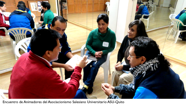 QUITO: Se realizó encuentro de animadores del Asociacionismo Salesiano Universitario