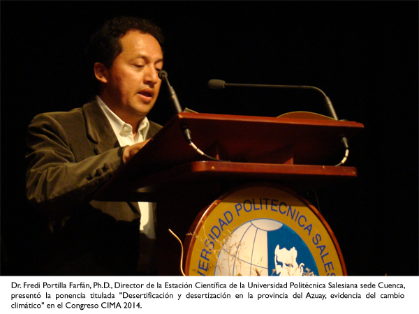 CUENCA: Docente de la UPS presenta ponencia en congreso CAMCA 2014