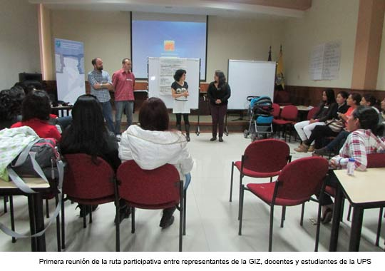 QUITO: Se firmó convenio con la GIZ para iniciar la ruta participativa ‘De salto en salto a la violencia ponemos alto'