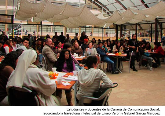 QUITO: Docentes recordaron la trayectoria intelectual de Eliseo Verón y Gabriel García Márquez