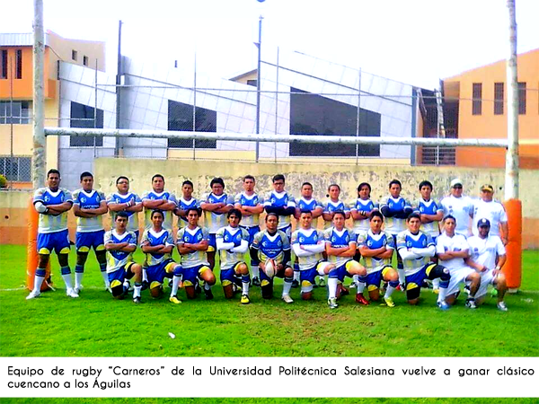 CUENCA: Carneros volvieron a ganar clásico cuencano de Rugby