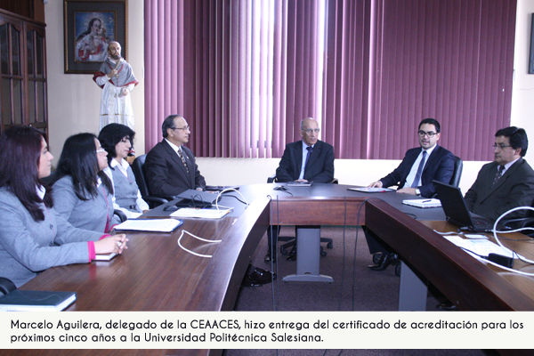 CUENCA: CEAACES entrega certificado de ACREDITACIÓN por los próximos cinco años a la UPS