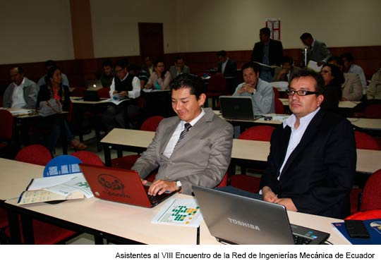 QUITO: Se realizó VIII Encuentro de la red de carreras Ingeniería Mecánica de Ecuador