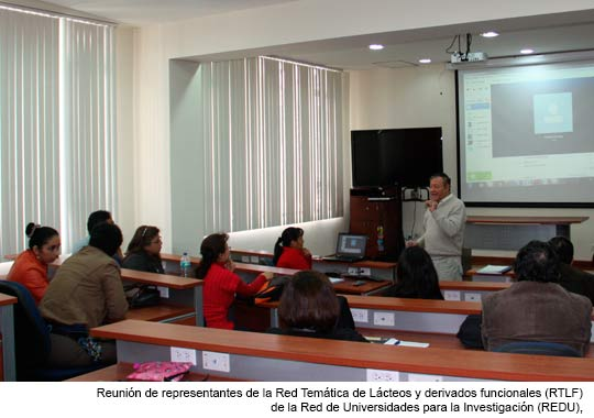 QUITO: Se realizó octava reunión de la Red Temática de Lácteos y derivados funcionales (RTLF) de la Red de Universidades para la Investigación (REDU)