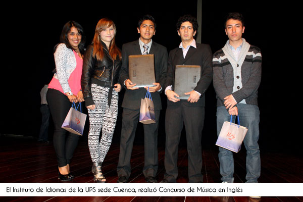 CUENCA: Se realizó Concurso de Música en Inglés en la UPS