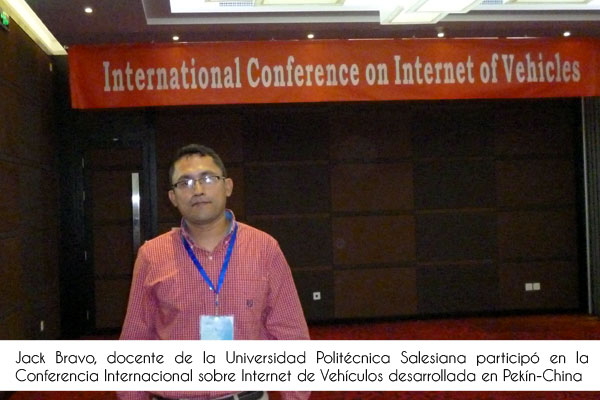 CUENCA: Docente de la UPS expone en conferencia internacional