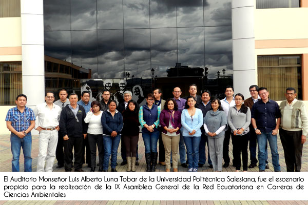 CUENCA: Se realizó Asamblea  de la Red Ecuatoriana de Carreras de Ciencias Ambientales