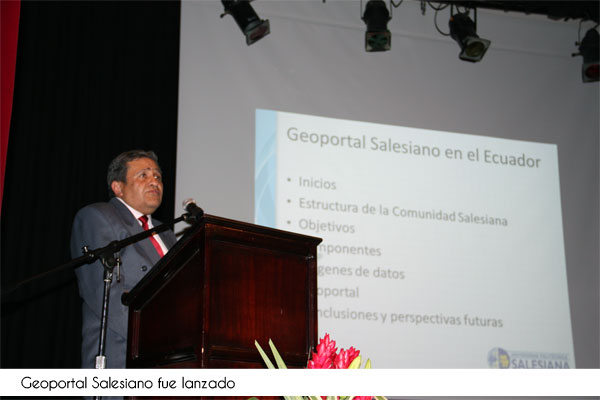 QUITO: Geoportal Salesiano fue presentado en el II Foro Mundo UNIGIS-Quito 2014