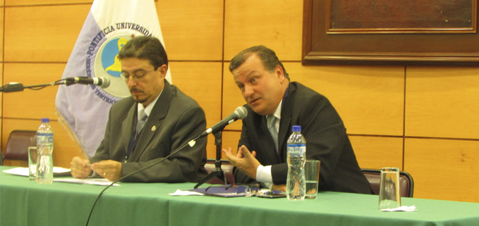 José Juncosa, during the seminar
