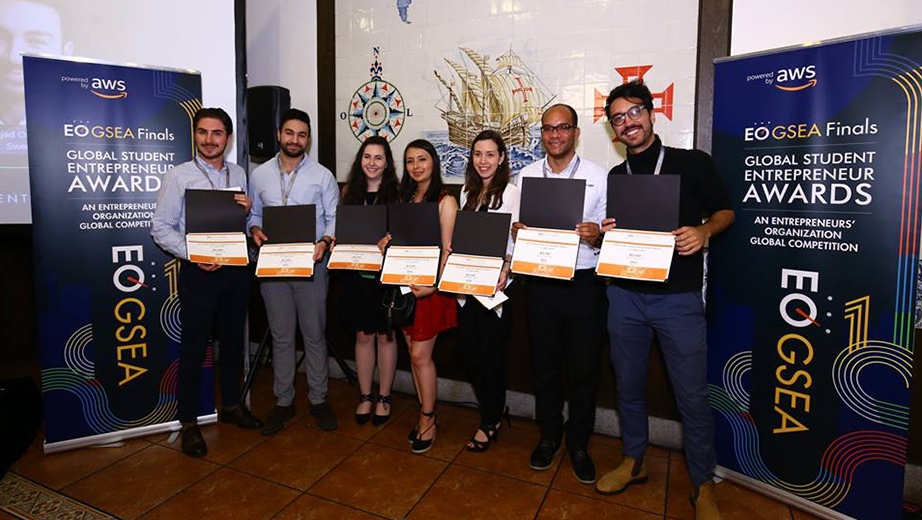 Finalistas del Global Student Entrepreneur Awards