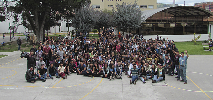 Encuentro de 300 jóvenes que integran los grupos ASU de la Sede Quito