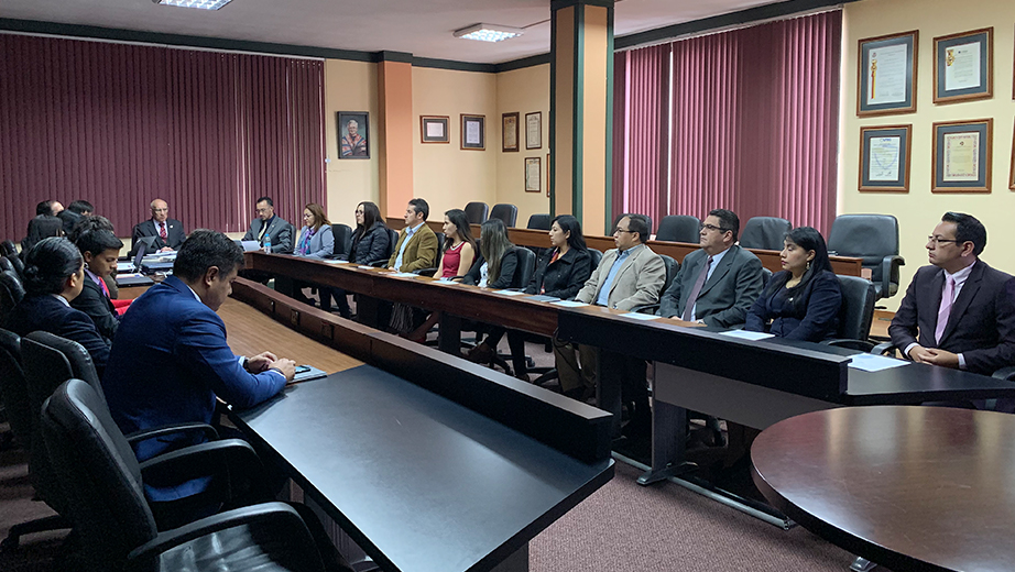 Reunión del Consejo Superior de la Universidad Politécnica Salesiana