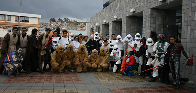 UPS participó en el concurso de las Comparsas presentando Star Wars