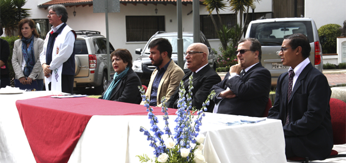 Inauguración del Social Tech UPS con autoridades de la UPS