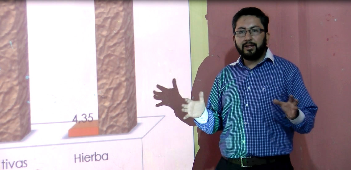 Ing. Ronnie Lizano, coordinador del grupo de investigación en Ciencias Ambientales de la UPS.