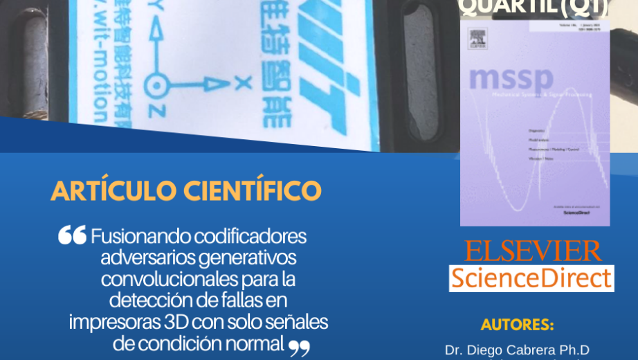 Investigadores UPS proponen un método mejorado para la detección de fallos en impresoras 3D