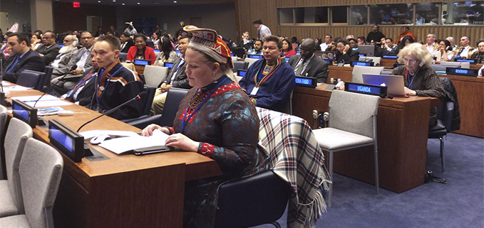 The presentation of the yearbook held in New York