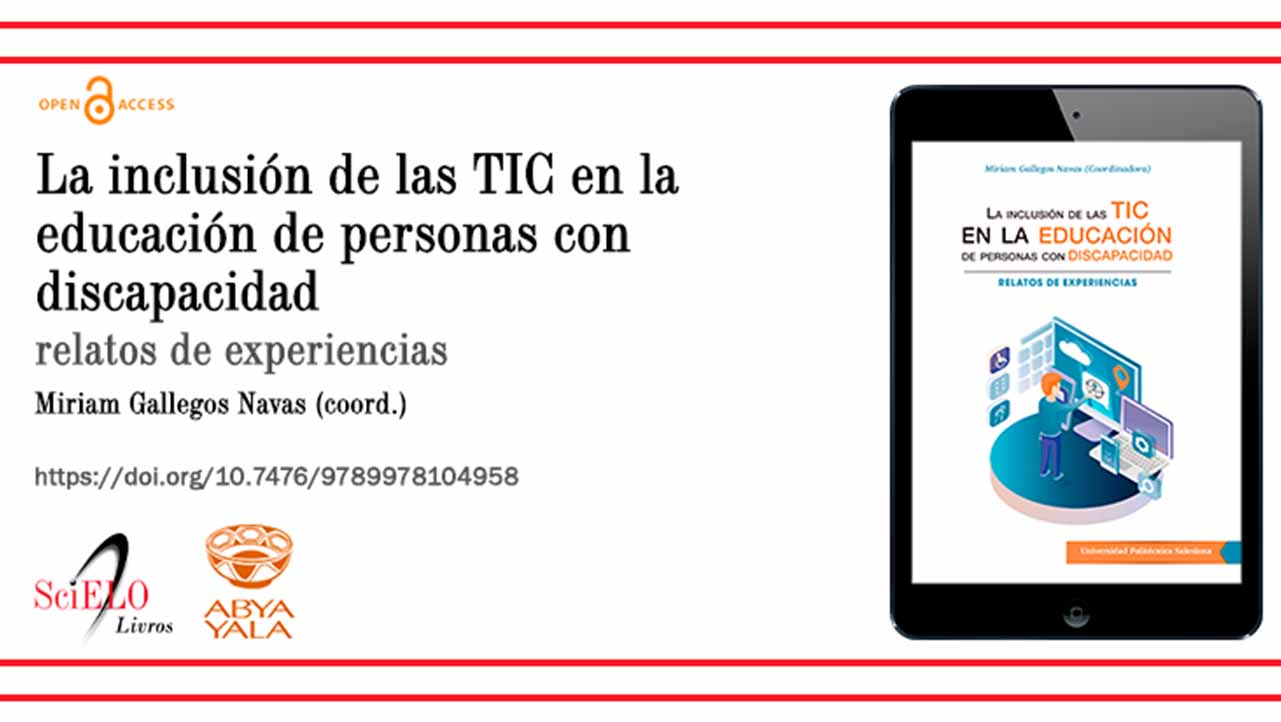 Libro: La inclusión de las TIC en la educación de personas con discapacidad: relatos de experiencias