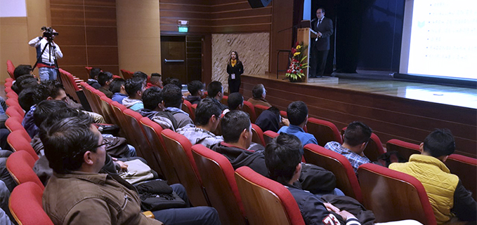 Ponencias en la semana de Ingenierías con la participación de diferentes instituciones de Educación Superior.