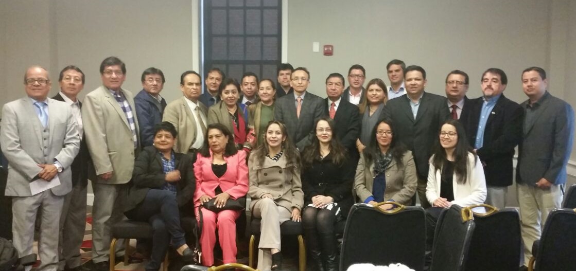 Professors who attended the event