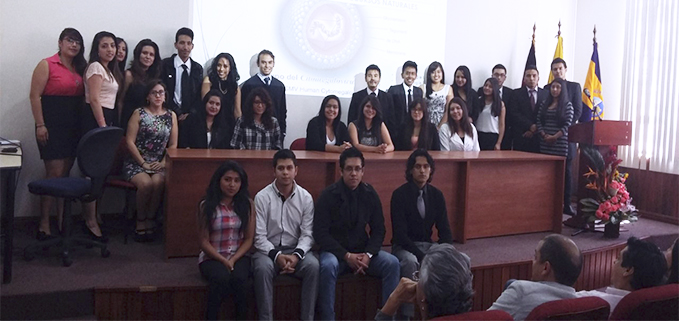 Biotechnology students