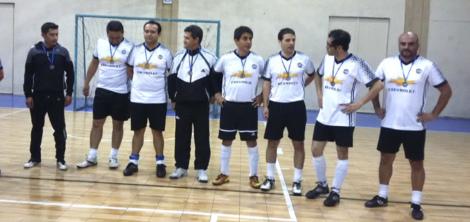 Equipo Los Precisos Vice campeón masculino de las Jornadas Deportivas ADETUPS 2016.