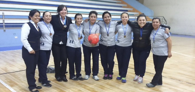 Equipo Intocables tercer lugar de las Jornadas Deportivas ADETUPS 2016.