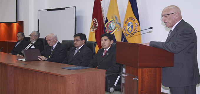 Intevención del Padre Javier Herrán Gómez, Rector UPS