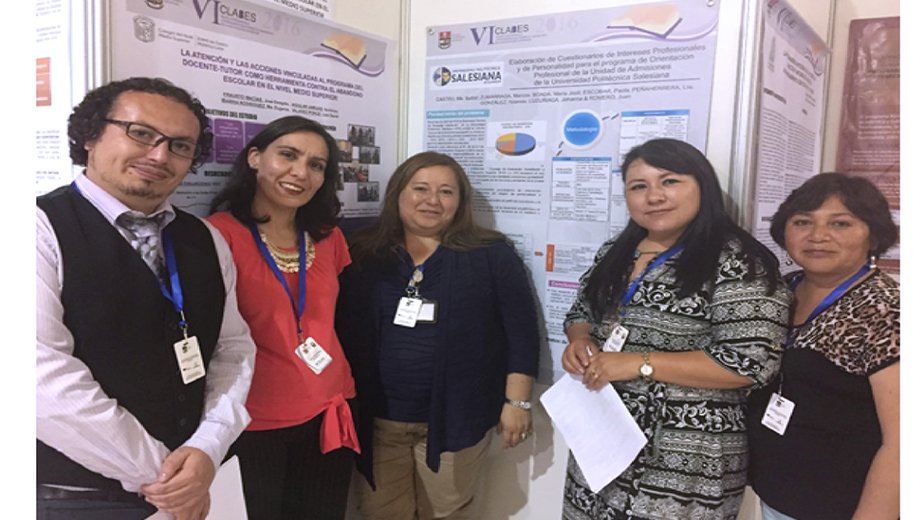 Docentes de la carrera de Psicología en la 6ta Conferencia Latinoamericana de abandono en la Educación Superior
