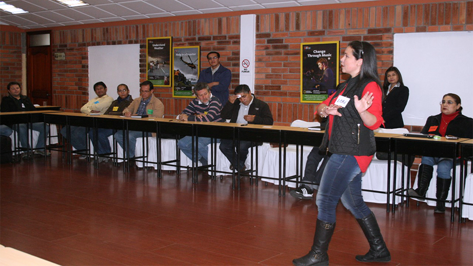 Presentación de Lorena Cañizares en la charla 