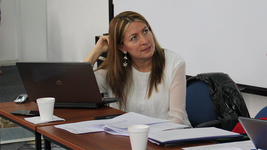 Instructora del curso, Daniela Oleas