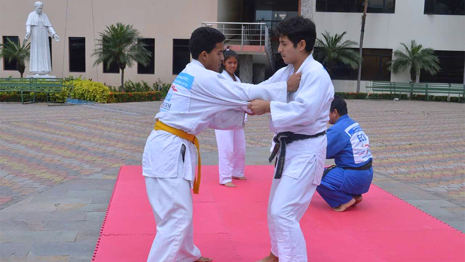 Exhibición de Judo