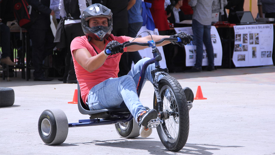 Presentación de trikes, bicicletas de tres ruedas