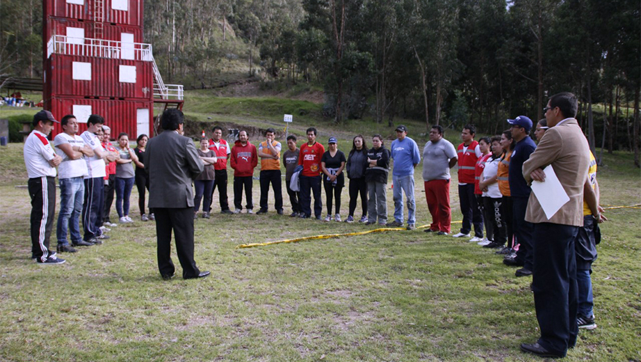 Intervención del Vicerrector de la UPS sede Cuenca, César Vásquez Vásquez en el cierre de la competencia