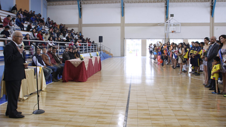 Intervención del Padre Javier Herrán Gómez, rector de la UPS