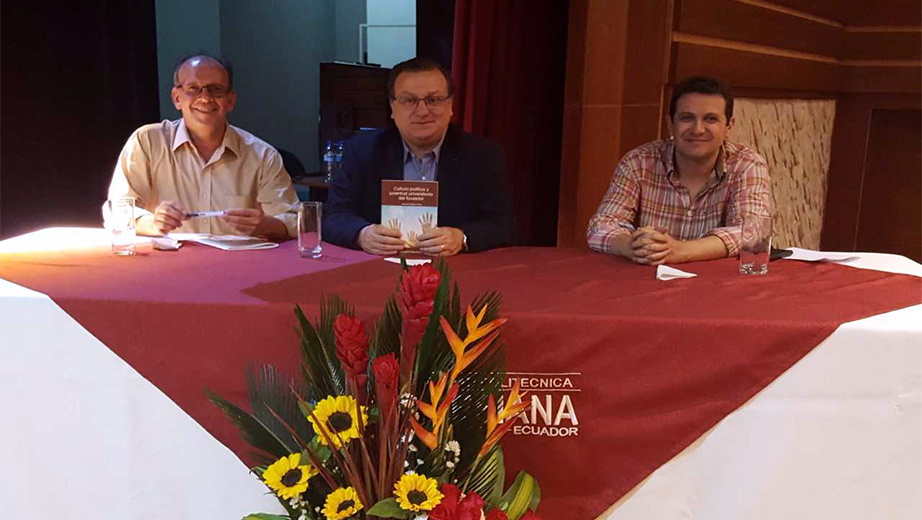 (de izq) Eduardo Delgado, José Juncosa y Sebastián Granda
