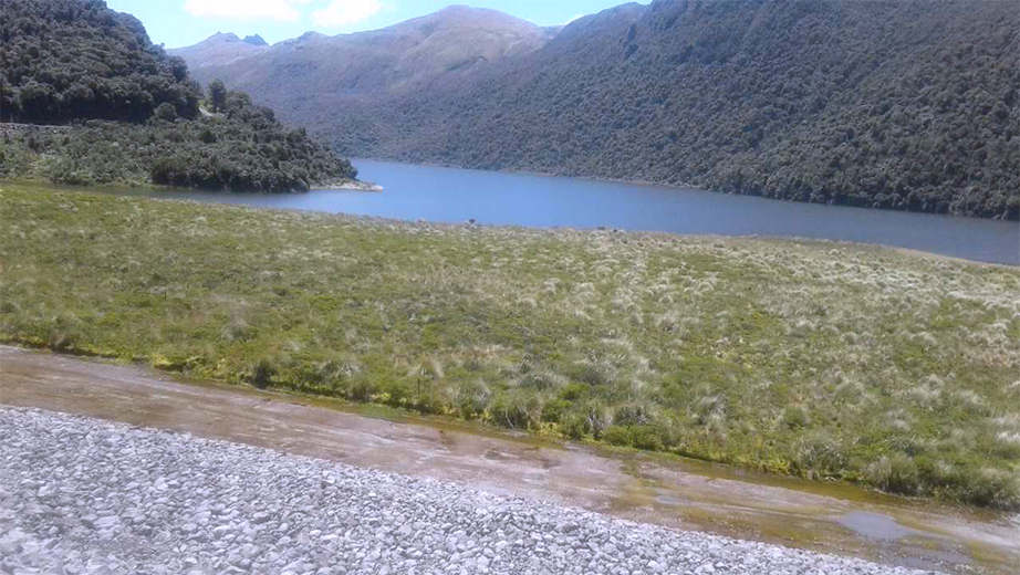 Zona entre los cantones de Cayambe  y Pedro Moncayo donde se desarrollará el proyecto del canal de riego para la zona