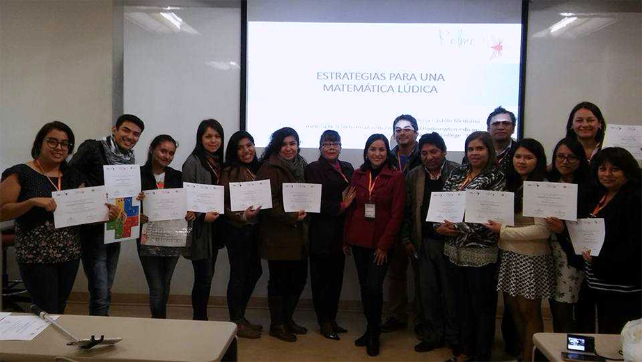 Participante del Congreso XXXI RELME 31 en la Universidad de Lima, Perú