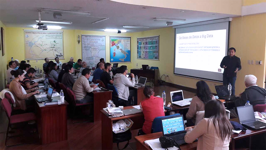 Delegados de Comunicación de las inspectorías salesianas en el taller sobre Big data y redes sociales