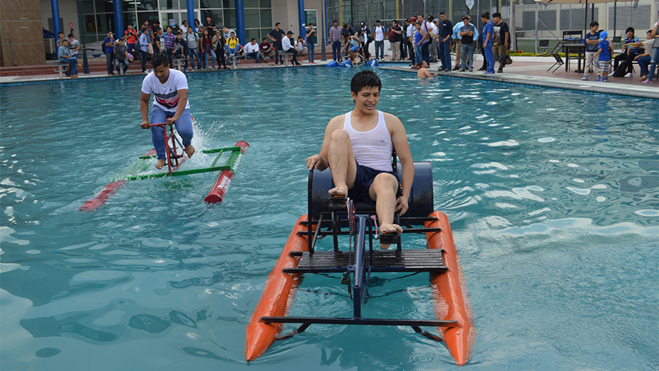 Exhibition of water vehicles