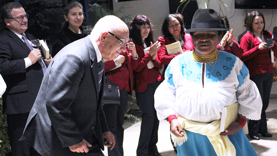 Celebración del lanzamiento del libro 