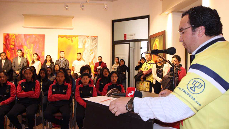 Intervención de Francisco Abril, director de Cultura y Deportes de la Municipalidad de Cuenca