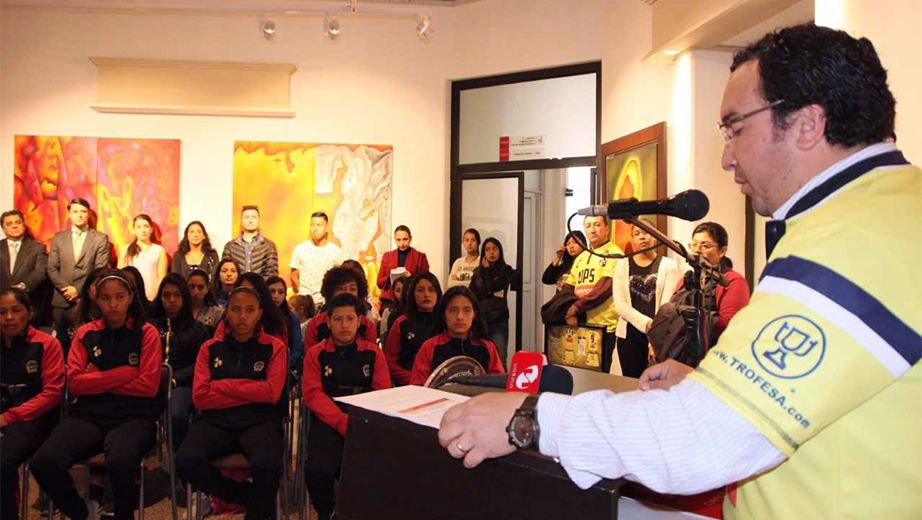 Intervención de Francisco Abril, director de Cultura y Deportes de la Municipalidad de Cuenca