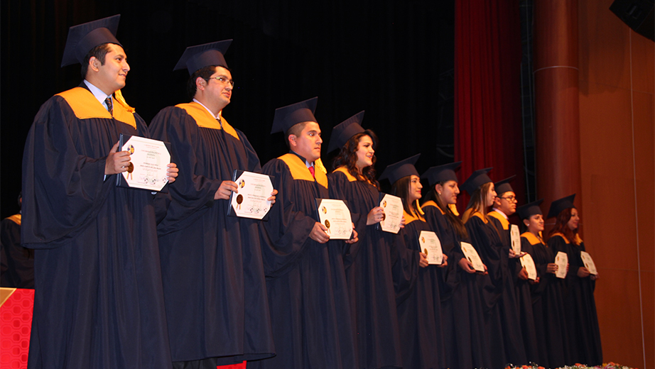 The graduation ceremony